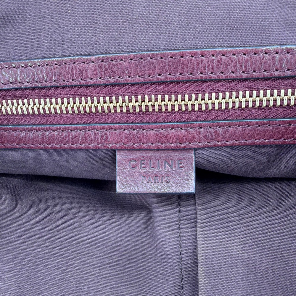 Celine Triomphe Small Tote Brown Monogram Canvas Vintage Luxury Old Money Fall - Picture 12 of 16